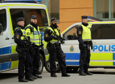 File photo. Swedish police