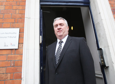 David Taylor was talking about the alleged smear campaign against Maurice McCabe yesterday.