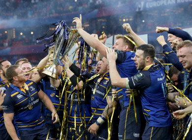 The celebrations will continue at Donnybrook tomorrow.
