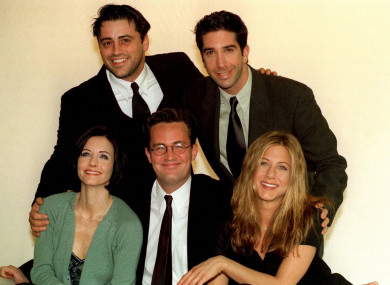 The Friends gang (except Lisa Kudrow)