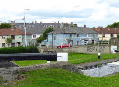 The Suir Road locks on Dublin's Grand Canal.