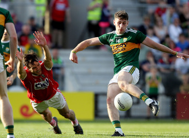 Paul Geaney fires home a goal for Kerry in the second half.