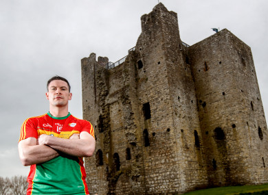 Carlow football captain John Murphy.
