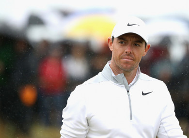 2014 Open champion Rory McIlroy is in a strong position heading into the weekend.