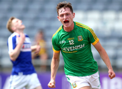 Bryan McCormack celebrates his goal.