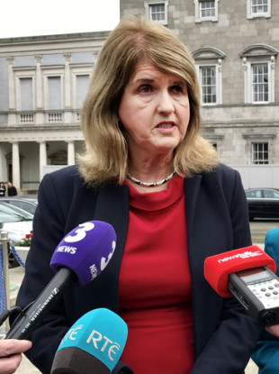 File photo of Joan Burton.
