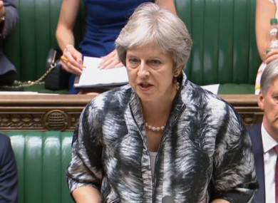 British Prime Minister Theresa May