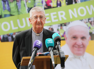 Archbishop Martin praised Pope Francis but says he hopes the pontiff will speak