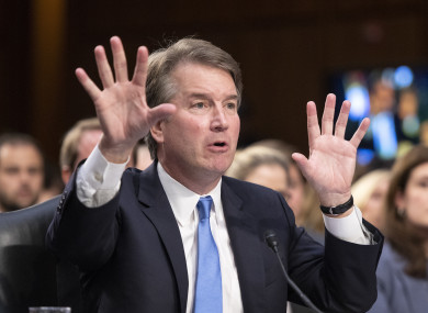 Judge Brett Kavanaugh testifies before the United States Senate Judiciary Committee