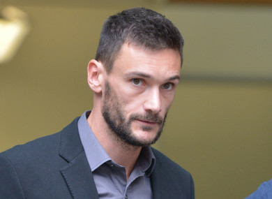 Spurs keeper Hugo Lloris.