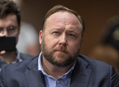 Alex Jones aT the United States Senate Select Committee on Intelligence hearing.