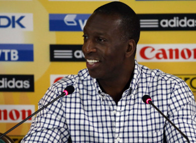 Four-time Olympic champion Michael Johnson
