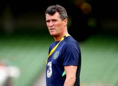 Ireland assistant boss Roy Keane (file pic).
