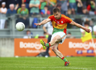 Carlow sharpshooter Paul Broderick.