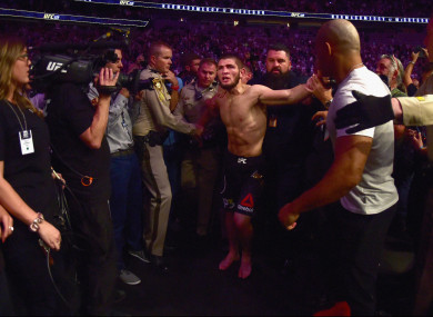 UFC lightweight champion Khabib Nurmagomedov