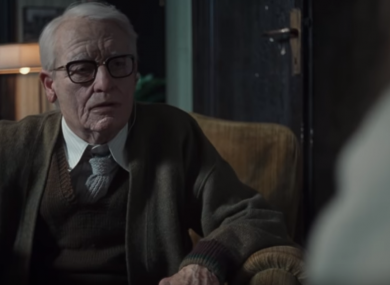 Swinton as 82-year-old psychoanalyst Dr Josef Klemperer
