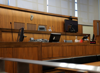 Court room 13 at the CCJ in Dublin.