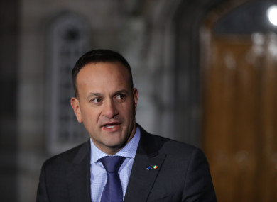Taoiseach Leo Varadkar says he has not agreed to anything as of yet.