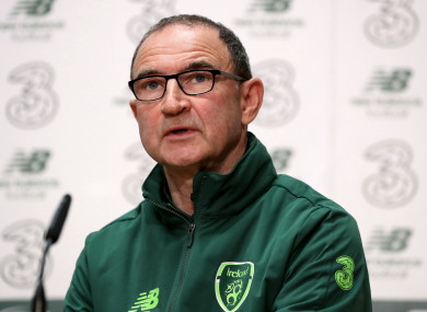 Martin O'Neill: confident he can turn things around for Euro qualifiers.