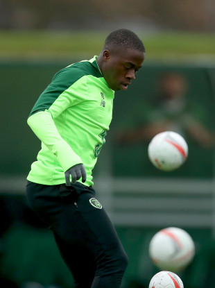 Michael Obafemi pictured during Ireland training.