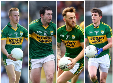 Fitzgerald, Casey, Keane and Shanahan.