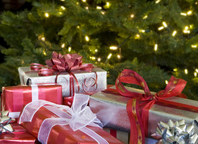 File photo of Christmas presents.