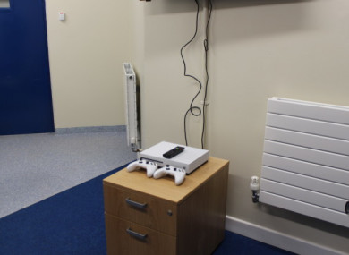 The Xbox at the violence reduction unit.