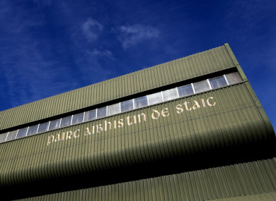 The incident occurred in the game at Austin Stacks Park in Tralee.