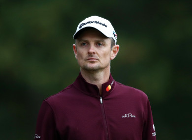 England's Justin Rose.