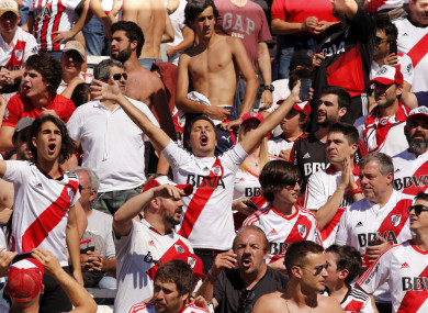 The Copa Libertadores second leg has been moved to Real Madrid's Santiago Bernabeu.