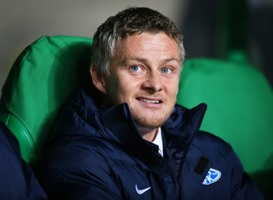 Solskjaer recently signed a contract extension with Molde.