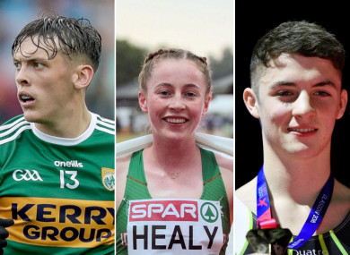 David Clifford, Sarah Healy and Rhys McClenaghan are nominated for Young Sportsperson.