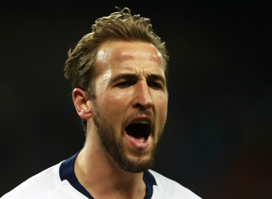 Tottenham and England striker Harry Kane