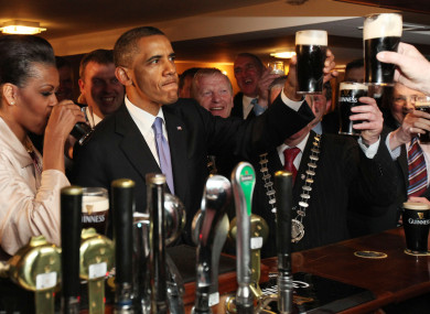 Sure, didn't the big lad himself pause for a pint?