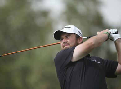 Shane Lowry is staying close to the leading pack after the opening round.