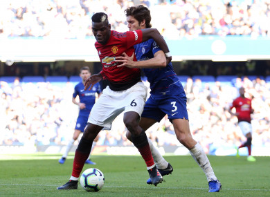 Pogba and Alonso going head-to-head in October.