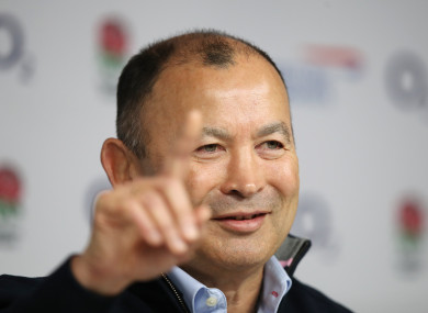 Jones speaking during a press conference in London on Thursday.