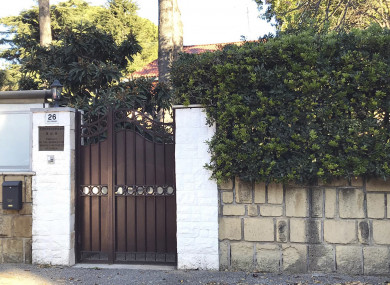 The North Korean embassy in Rome