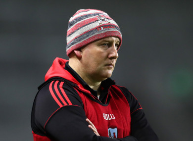 Cork senior football manager Ronan McCarthy.