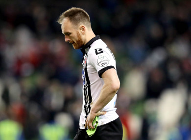 Stephen O'Donnell won four league titles with Dundalk.