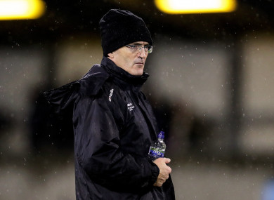 Carlow boss Colm Bonnar.