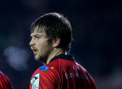 Henderson's hand has limited him to three appearances for Ulster since October.