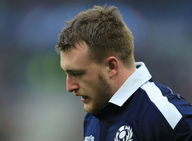 Scotland full-back Stuart Hogg.