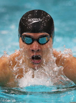Kenneth To pictured competing in 2015.