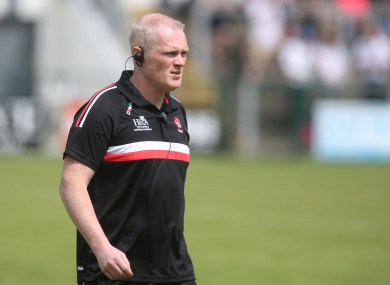 Derry manager Damian McElrain.