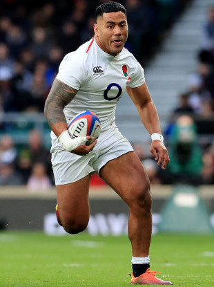 Tuilagi in action for England during this year's Six Nations.