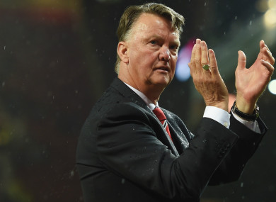 Former Manchester United manager Louis van Gaal
