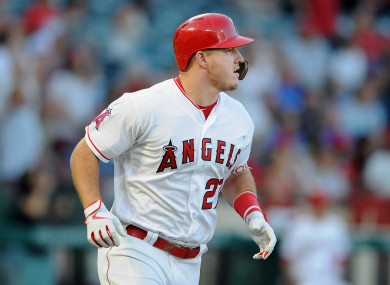 Trout: widely regarded as the best player in baseball.