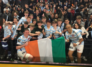 It was a great day for Racing's Irish representatives over the weekend.