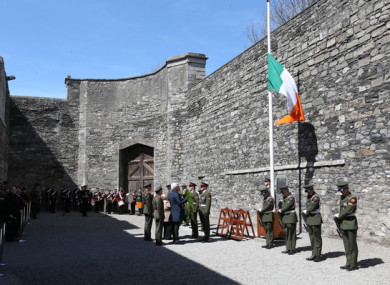 Kilmainham Gaol where the 1916 leaders were executed.